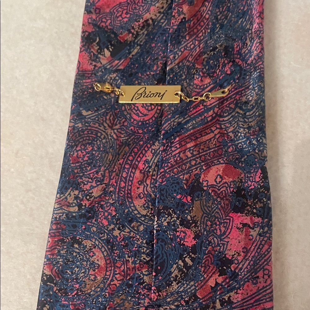 Brioni Multicolor Paisley Tie